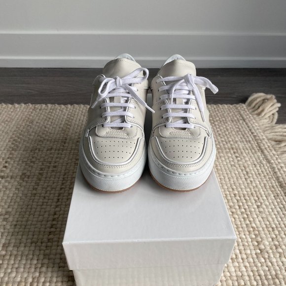 Common Projects White Leather Sneakers - Picture 3 of 5
